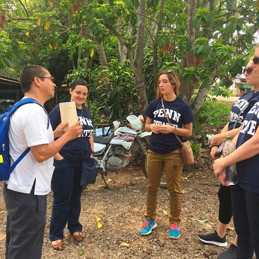 Students studying abroad in Cuba